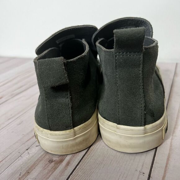 SeaVees Huntington Middie Suede Blue Gray Slip On Sneakers - Picture 3 of 8